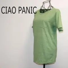 CIAO PANIC グリーン 半袖Tシャツ