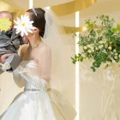 値下げ！　ウェディング　ブライダル　2点セット　　ベール・グローブセット