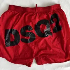 DSQUARED2 ディースクエアード ナイロンジップ ショートパンツ 50