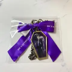 ディズニー ツイステッドワンダーランド リボンバッグチャーム フロイドリーチ