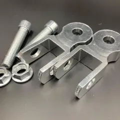 ヒップアップ アダプター　車高5cmUP！　ケツ上げ　ケツアゲ　銀　汎用品のサムネイル