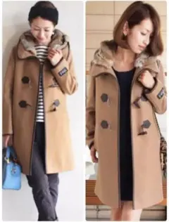 ユナイテッド アローズ ベージュ キャメル S ダッフルコート コート