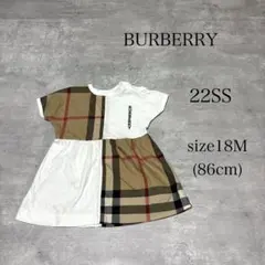 現行タグ⭐︎BURBERRY LONDON 半袖ワンピース ノバチェック 86 - メルカリ