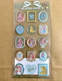 ディズニー レリーフデコレーションシール アリエル