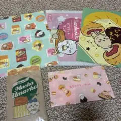 ちいかわ ファミマ　キャンペーン品 クリアファイル　マルチケース　5枚セットのサムネイル