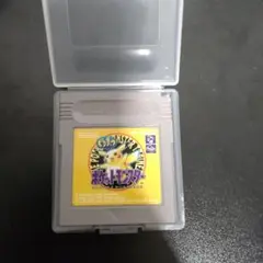 ポケットモンスター ピカチュウ版　ゲームボーイソフト