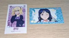 ラブライブサンシャイン Aqours 新宿マルイ ギャル制服 松浦果南 小原鞠莉