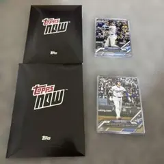 大谷翔平選手2023 topps now ドジャース移籍記念カード 3枚セット