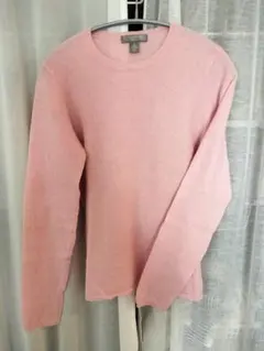 ピンク カシミヤ セーター