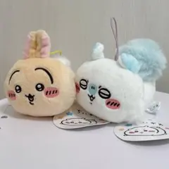 【匿名配送】ちいかわ　ねそべりマスコット　うさぎ　モモンガ　２種セット
