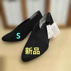 【新品タグ付き】 スエード ハイヒール Sサイズ