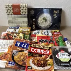 素麺、カレー、菓子など詰め合わせのサムネイル