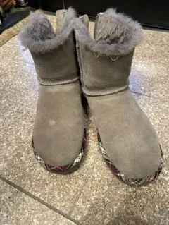 UGG グレー スエード ムートンブーツ