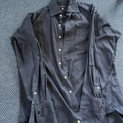 ALEXANDER JULIAN ネイビー長袖シャツ 41/84