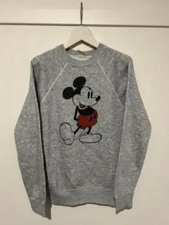 70s 80s USA製 Disney 白足ミッキー スウェット 神サイズ 美品 - メルカリ