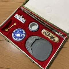 書道用具セット 硯 筆 墨 筆置き など
