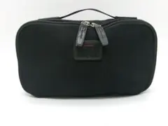 TUMI トゥミ ラウンドファスナー スクエアポーチ メッシュ 黒 ブラックのサムネイル