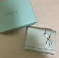 【美品】Samantha Thavasa 三つ折り財布 ミントグリーン