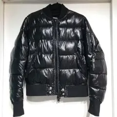 DIESEL ブラック MA-1ジャケット HH03Bブラックダウンジャケット
