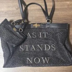 ◇PECHINCHAR ペーパーメッシュ バッグ 2WAY バッグ