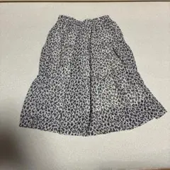 GLOBAL WORK(KIDS) ヒョウ柄 スカート　100〜110センチ