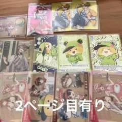 カラフルピーチ　カード　缶バッジ　ダイナー