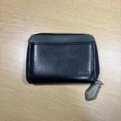 TAKEO KIKUCHI 黒 レザー コインケース