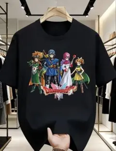 【新品】DRAGON QUEST ドラゴンクエスト Tシャツ ブラック