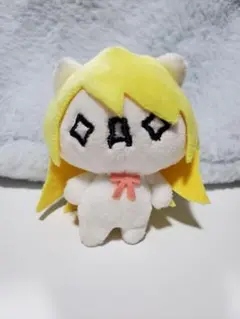 かおもじネコ 鏡音レン 顔文字 猫 ぬいぐるみ マスコット - メルカリ