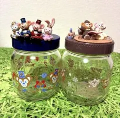 ダッフィー＆フレンズ ガラス瓶 キャニスター 2個セット - メルカリ