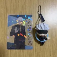 呪術廻戦 五条悟 5th anniversary クリアカード こんにち輪