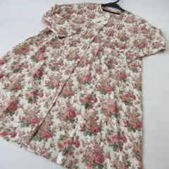 ローラアシュレイ新品 長袖 ルームワンピース / ルームドレス M～L No.6のサムネイル