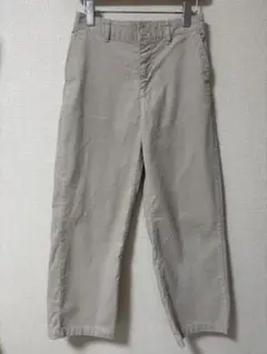 【無印良品】ストレッチコーデュロイイージーワイドパンツ