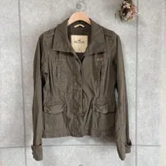 Hollister ミリタリージャケット カーキ M