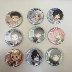 鬼滅の刃缶バッジセット 9個 まとめ売り