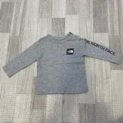 THE NORTH FACE グレー 長袖Tシャツ 80㎝