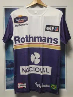 訳あり ロスマンズ（Rothmans）レーシング Tシャツ / アイルトン・セナ