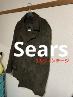 ブラウン スエードレザー ジャケット 44。アメリカの3大古着。ヴィンテージ。のサムネイル