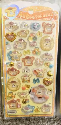 うるちゅるPOP SEAL ポムポムプリン　サンリオ