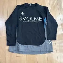 SVOLME 長袖ウェア 黒 グレー