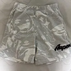 AAPE BY A BATHING APE カモ柄 ショートパンツ Sのサムネイル