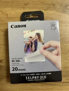 Canon SELPHY QX20 新品XC-60L とXC-20L 2つセット - メルカリ
