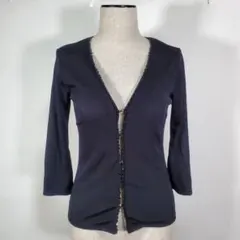 23区 レディース カーディガン レーヨン 黒 付属品なし おしゃれ 普段使いM