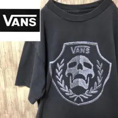 古着 90s バンズ VANS Tシャツ グレー M-L相当