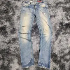 archive grunge edwin fade denim pants - メルカリ
