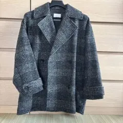Spick&Span Wスライパーチェックハーフコート