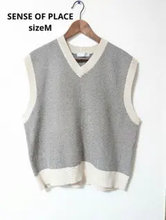 vネック ニット ベスト