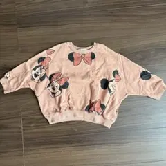 ZARA 裏起毛ディズニートレーナー