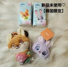 韓国限定　キーホルダー　ディズニー　ズートピア　韓国ダイソーのサムネイル