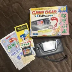 ゲームギア　なぞぷよ　本体　カセット　ソフト